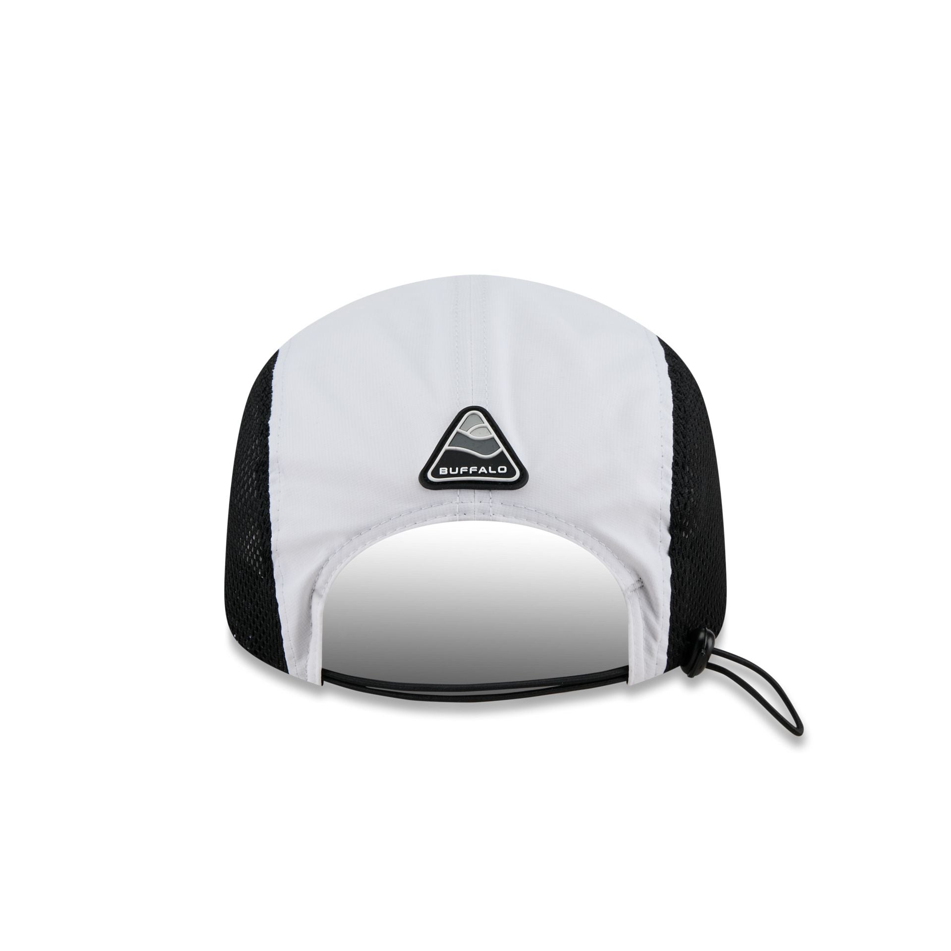 Buffalo Bills White Poly Runner Adjustable Hat
