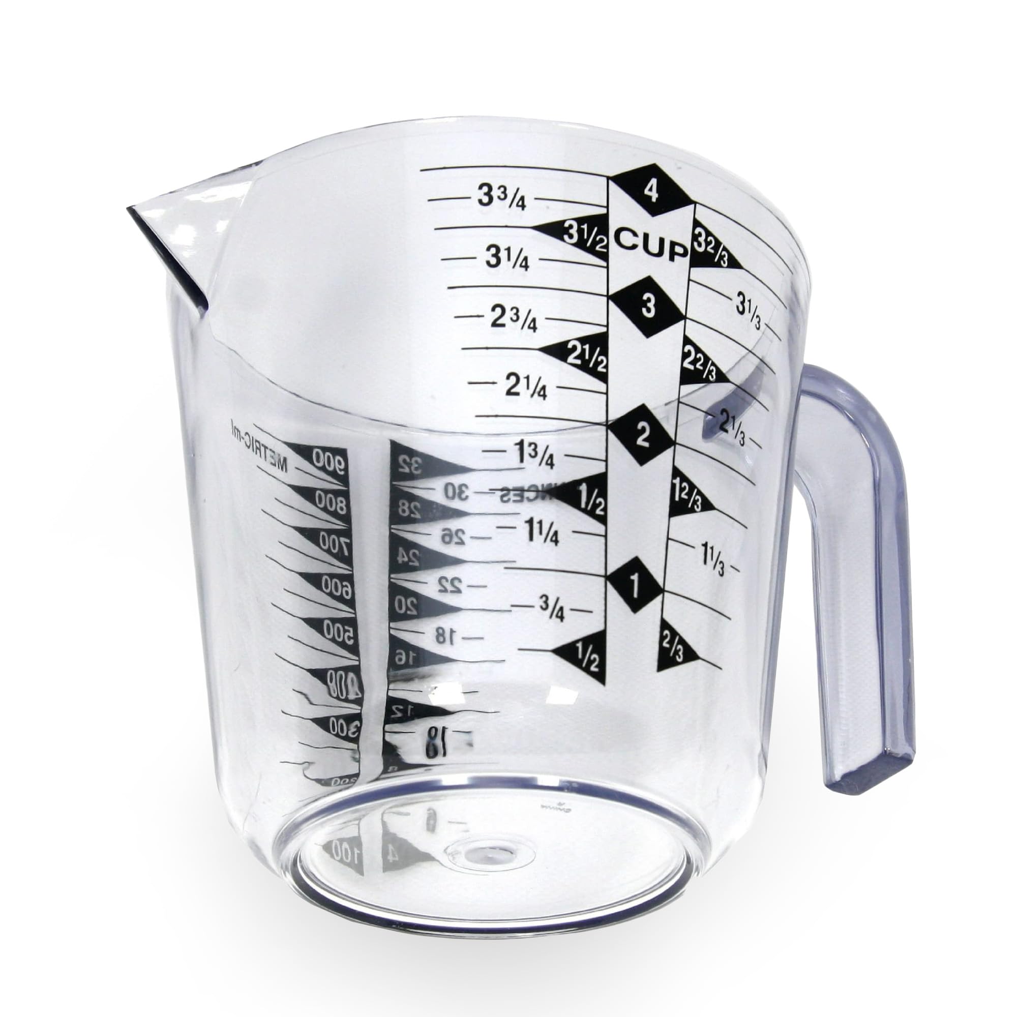 2 Cup Clear Plastic Measuring Cup – Kitchen Measurement Cup
