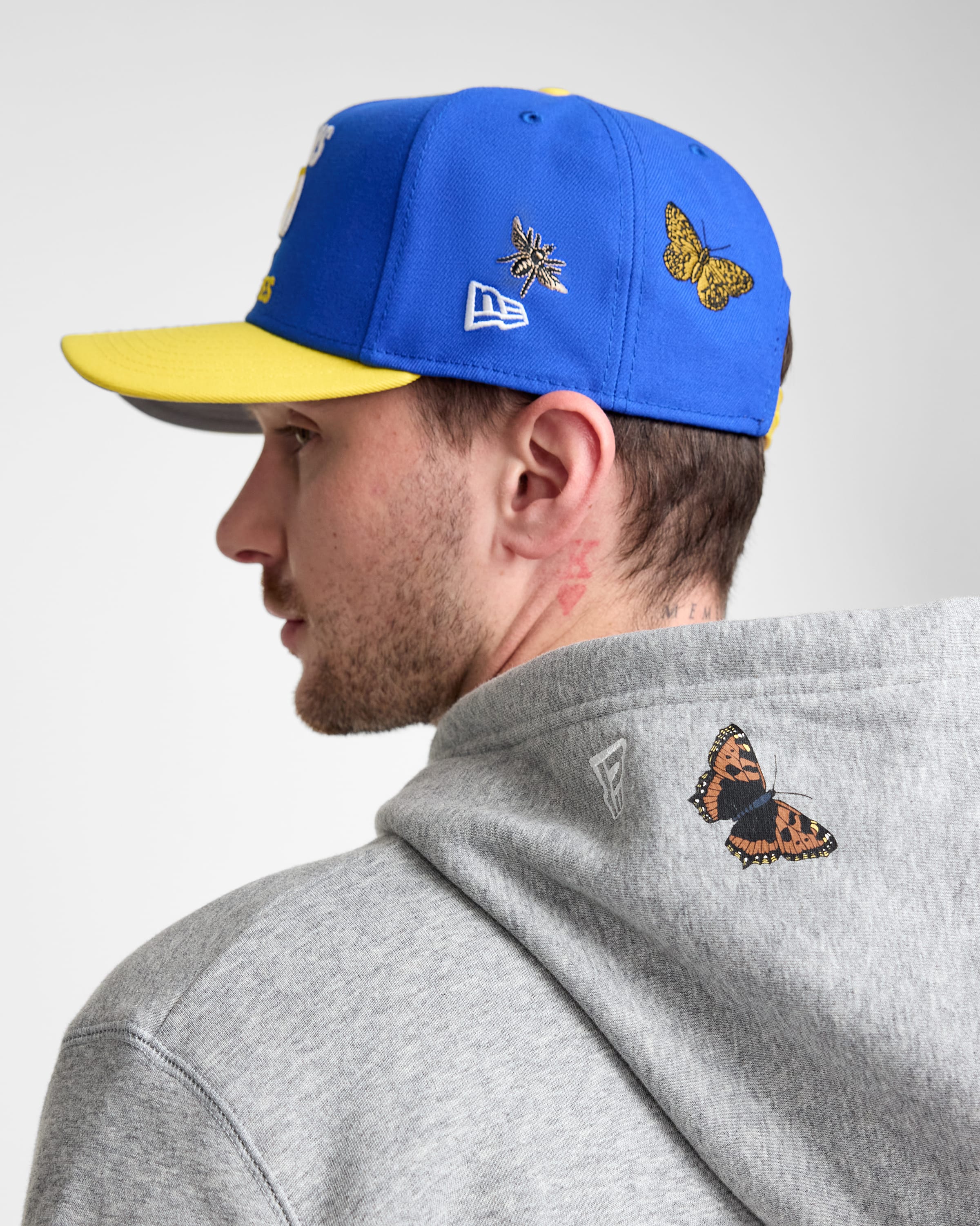 FELT x Buffalo Bills Gray Hoodie