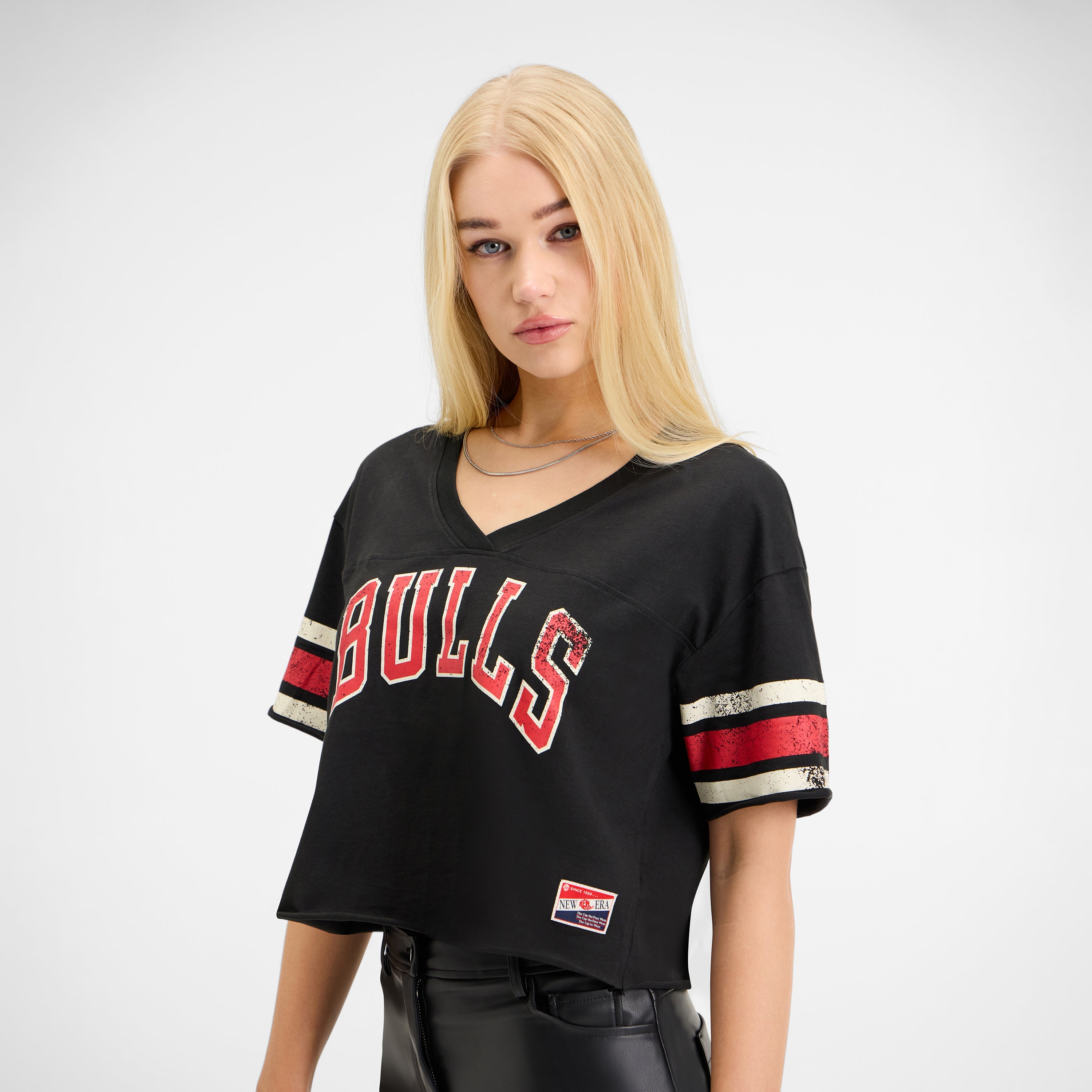 Buffalo Bills Throwback Cropped Women's T-Shirt