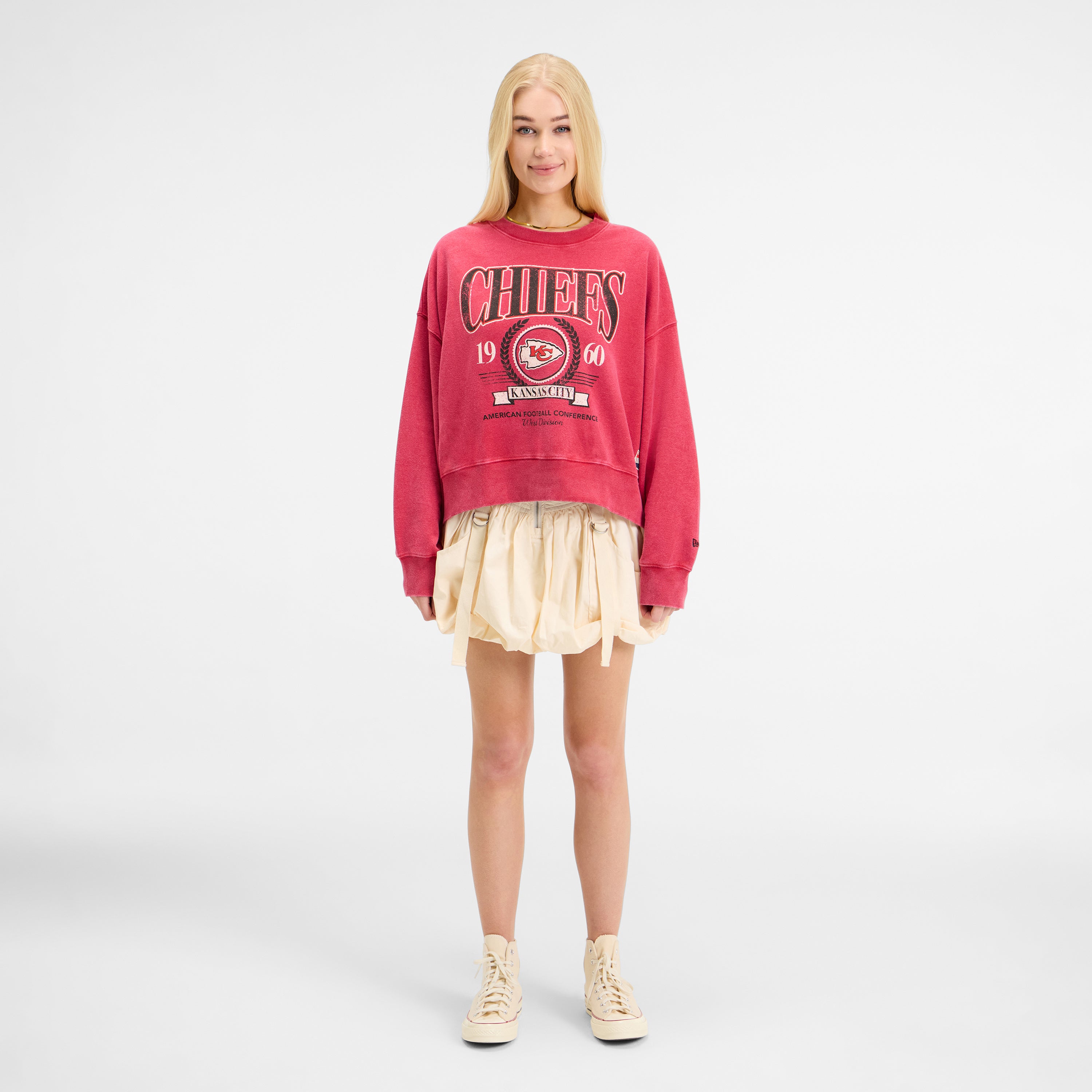 Buffalo Bills Throwback Women's Crewneck