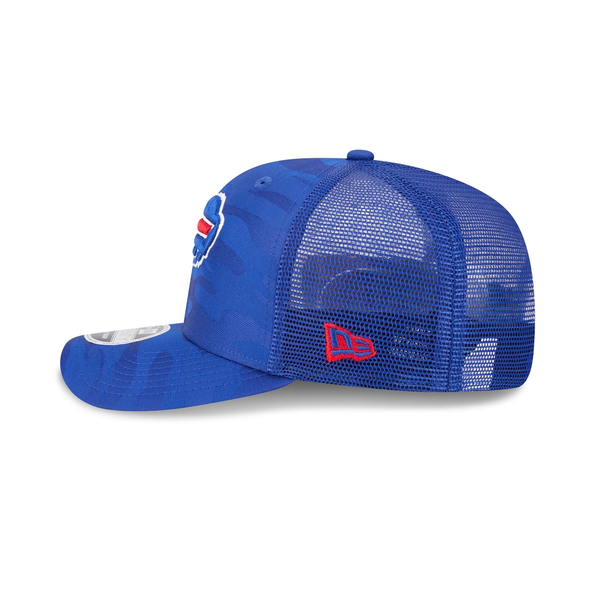 Buffalo Bills Camo 9SEVENTY Trucker Stretch-Snap Hat