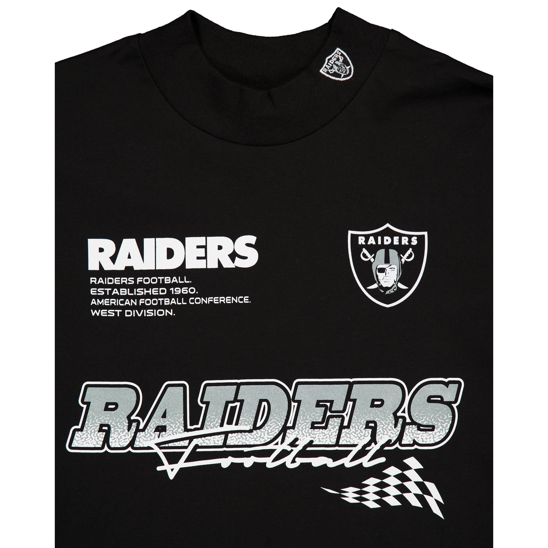 Las Vegas Raiders Modern Speed Black Long Sleeve T-Shirt