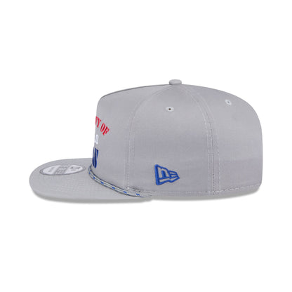 Buffalo Bills Vintage Gray Rope Golfer Hat