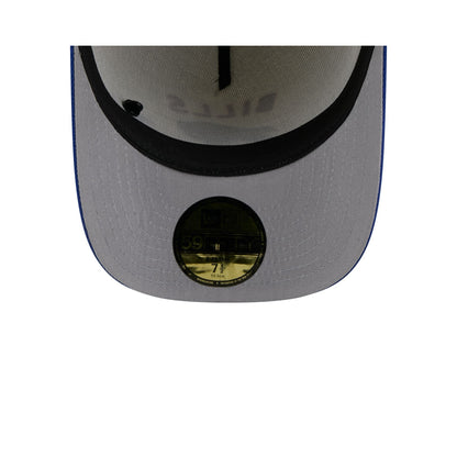 Buffalo Bills 2025 Draft Chrome White 59FIFTY A-Frame Fitted Hat