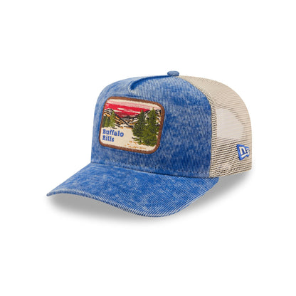 Buffalo Bills Vintage Landscape Historic 9FIFTY A-Frame Trucker Hat