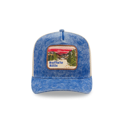 Buffalo Bills Vintage Landscape Historic 9FIFTY A-Frame Trucker Hat