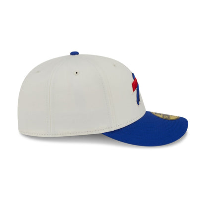 Buffalo Bills Tonal Florals White 59FIFTY Fitted Hat