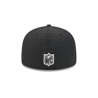 Buffalo Bills Black Poly Rope Split Panel 59FIFTY Fitted Hat