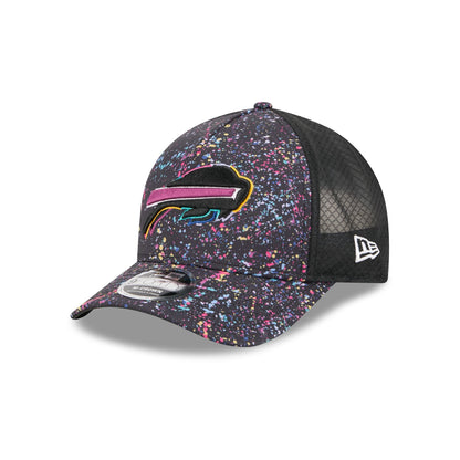 Buffalo Bills 2025 Crucial Catch 9FORTY M-Crown A-Frame Trucker Hat