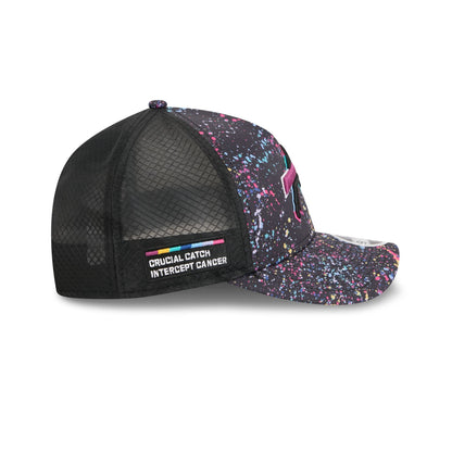 Buffalo Bills 2025 Crucial Catch 9FORTY M-Crown A-Frame Trucker Hat