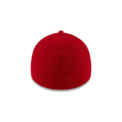Buffalo Bills Josh Allen MVP Red 39THIRTY Stretch Fit Hat