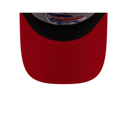 Buffalo Bills Josh Allen MVP Red 39THIRTY Stretch Fit Hat